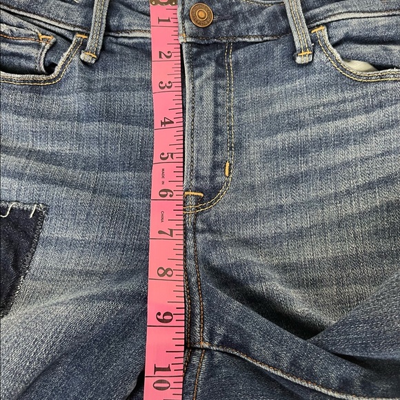 Abercrombie & Fitch Distressed Raw Hem Skinny Jeans Size 28/6 - Picture 10 of 13